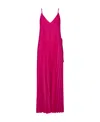 P.a.r.o.s.h Palmer Pleated Maxi Dress In Red