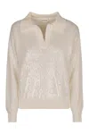 P.a.r.o.s.h Parosh Sequin Sweater