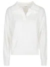 P.a.r.o.s.h Parosh Sequin Sweater In White