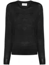 P.a.r.o.s.h Fine-knit Jumper In Anthracite