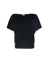P.a.r.o.s.h Knitted Top In Black