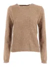P.a.r.o.s.h Long Sleeves Knitwear In Brown