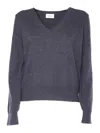 P.a.r.o.s.h Gray Sweater In Grey