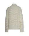 P.a.r.o.s.h Maglia A Trecce Panna In White