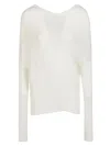 P.a.r.o.s.h Leila Sweater In White