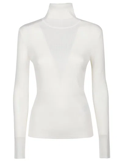 P.a.r.o.s.h White Wool Cut-out Jumper