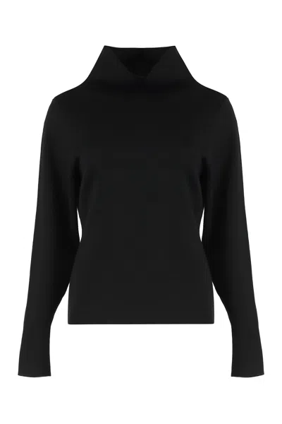 P.A.R.O.S.H SWEATER WITH TURTLENECK IN WOOL AND CASHMERE