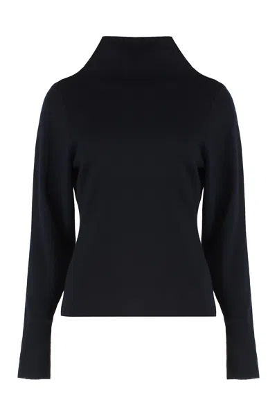 P.A.R.O.S.H SWEATER WITH TURTLENECK IN WOOL AND CASHMERE