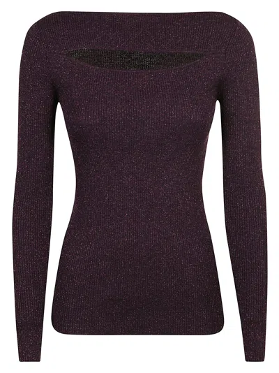 P.a.r.o.s.h Cut-out Detailed Jumper In Fantasia Mosto