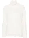 P.a.r.o.s.h . Relaxed Fit Turtleneck Sweater In Beige