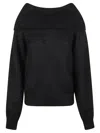 P.a.r.o.s.h Parosh Sweaters Black In Black