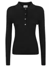 P.a.r.o.s.h Polo Maniche Lunghe Knitwear Black