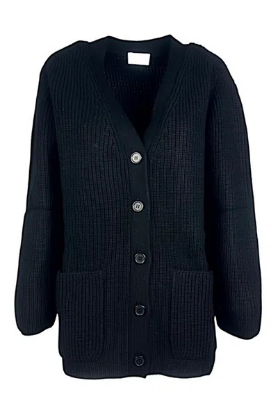P.a.r.o.s.h Parosh Sweaters Black In Blue