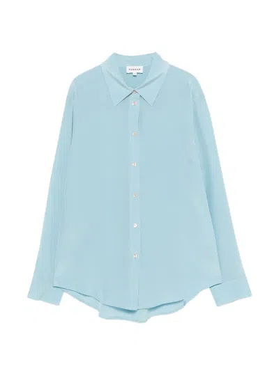 P.a.r.o.s.h Sweet Buttoned Shirt In Blue