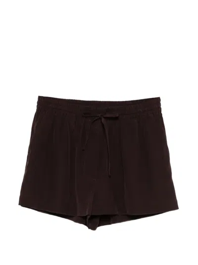 P.a.r.o.s.h Sweet Drawstring Shorts In Brown