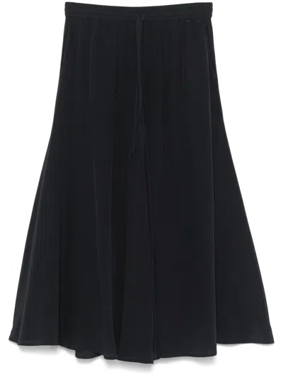 P.a.r.o.s.h Sweet Midi Skirt In Black