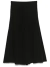 P.a.r.o.s.h Sweet Midi Skirt In Black