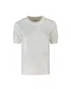 P.a.r.o.s.h Cobalto Short Sleeve Sweater In Blue Beige
