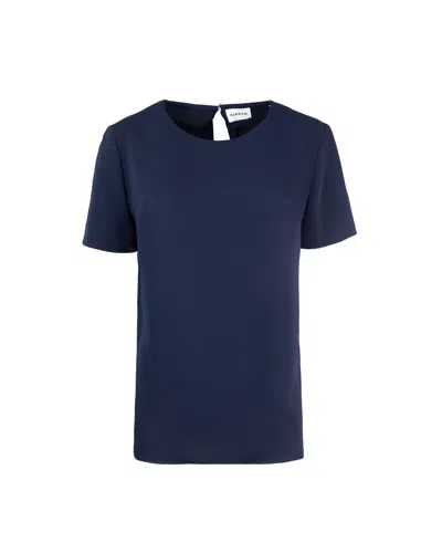 P.a.r.o.s.h T-shirt In Poliestere Blu Navy In 012