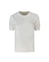 P.a.r.o.s.h Parosh Short Sleeve Sweater In White