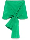 P.a.r.o.s.h Taffeta Shrug In Green