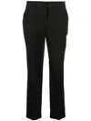 P.a.r.o.s.h . Tailored Black Pants With Classic Waistband