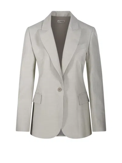 P.A.R.O.S.H TAILORED BLAZER WITH CLASSIC LAPEL