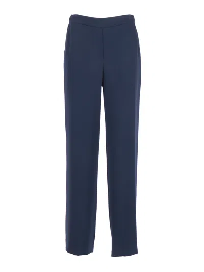 P.a.r.o.s.h Tailored Blue Straight Leg Straight-leg Pants