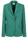 P.a.r.o.s.h Tailored Single Button Jacket With Notched Lapel