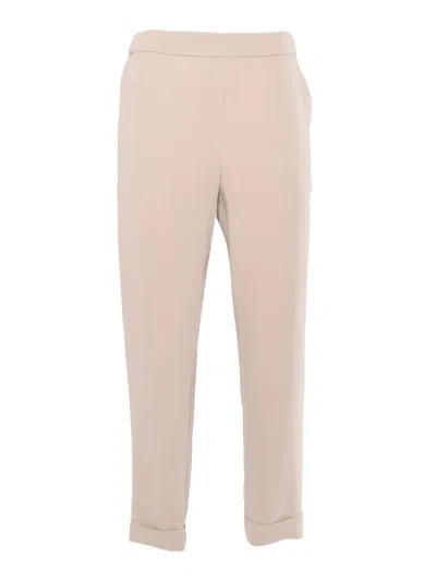 P.a.r.o.s.h Tailored Relaxed-fit Trousers With Rolled Cuffs In Multi