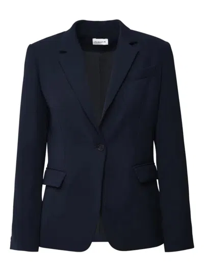 P.a.r.o.s.h Tailored Single-breasted Blazer With Notch Lapel In Black