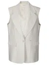 P.a.r.o.s.h Parosh Sleek And Versatile Jacket In White