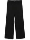 P.a.r.o.s.h Tailored Trousers In Schwarz