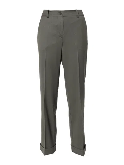 P.A.R.O.S.H TAILORED VIRGIN WOOL-BLEND TROUSERS