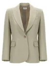 P.a.r.o.s.h Single-breasted Blazer Blazer And Suits In Neutral