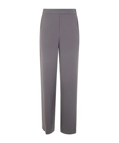 P.a.r.o.s.h Tailored Wide-leg Trousers In Gray