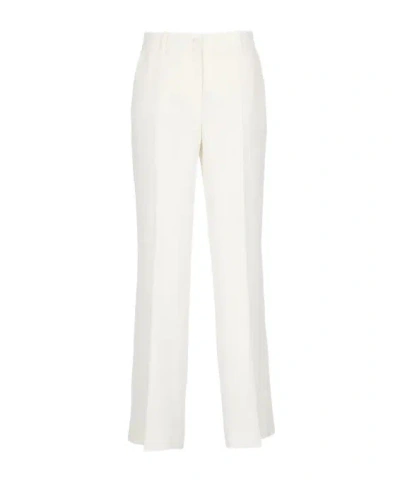 P.a.r.o.s.h . Tailored Wide-leg Pants In White