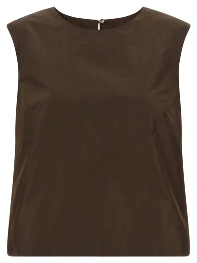 P.a.r.o.s.h . Tank Top In Brown