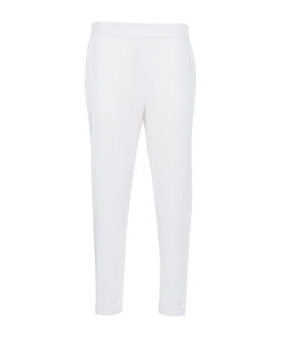 P.A.R.O.S.H P.A.R.O.S.H. MID-RISE TURN-UP HEM TAPERED TROUSERS