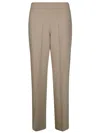 P.a.r.o.s.h Tapered Leg Trousers In Sabbia
