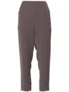 P.a.r.o.s.h Tapered Trousers In Grey