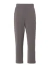 P.a.r.o.s.h Straight Trousers With Mid-rise And Tapered Leg In Grey