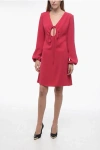 P.a.r.o.s.h P. A.r. O.s. H. Woman Mini Dress Fuchsia Size M Polyester