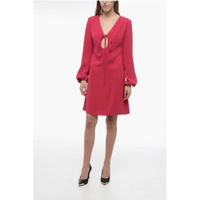 P.a.r.o.s.h Tent Dress With Lace-up Women's Detail