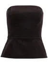 P.a.r.o.s.h Parosh Bustier In Brown