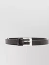 P.a.r.o.s.h Textured Leather Adjustable Belt In Black