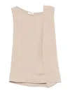 P.a.r.o.s.h Asymmetrical Top In Neutral