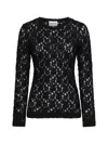 P.a.r.o.s.h Ciak Cotton Blouse In Black