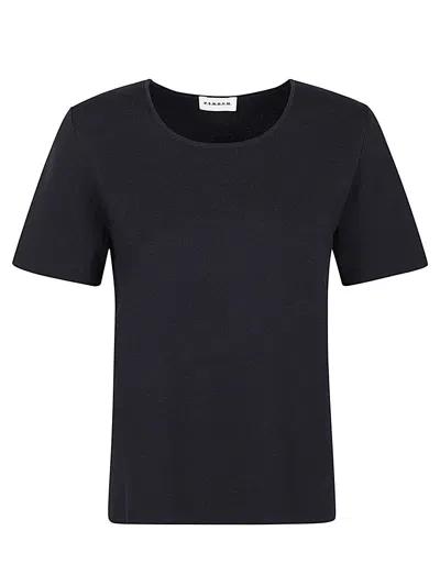 P.a.r.o.s.h Parosh Top Blue In Metallic