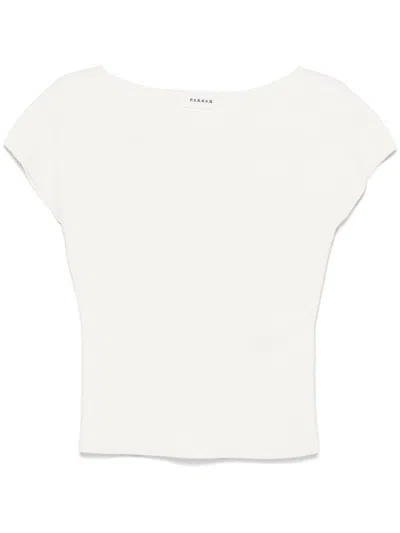 P.a.r.o.s.h . Top Cream In Beige